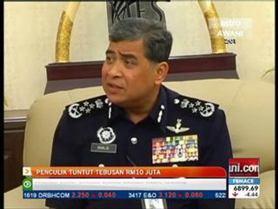 Penculik tuntut tebusan RM10 juta