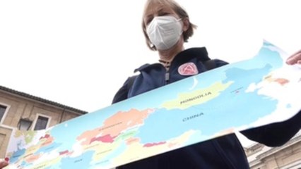 De Venecia a Pekín caminando, la aventura de una italiana de 72 años