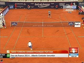 Tenis Terbuka Jerman pusingan pertama