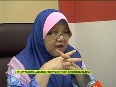 Study shows harmful effects of telco tower radiation