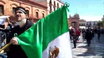 Marcha para exigir justicia por jóvenes asesinados y que pare la violencia en Zacatecas
