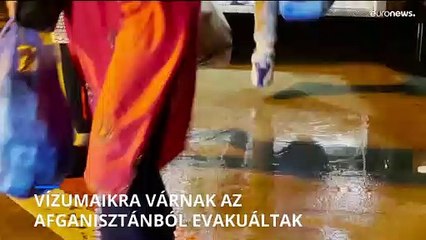 Vízumaikra várnak az Afganisztánból evakuáltak ezrei Albániában