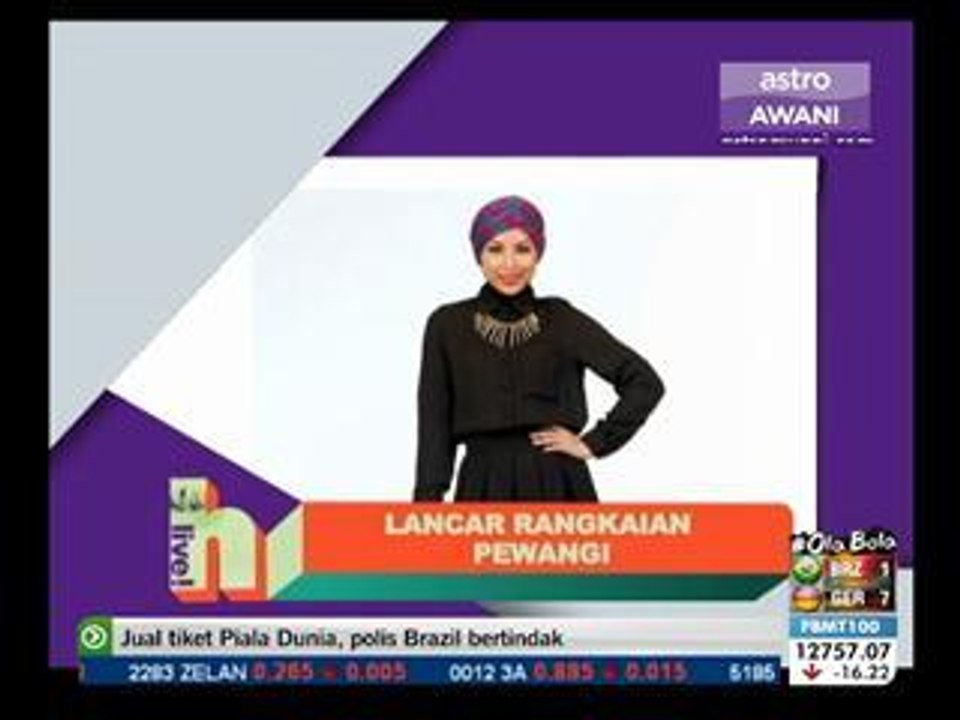Mizz Nina lancar rangkaian pewangi