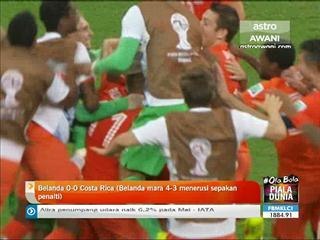 Belanda mara ke separuh akhir