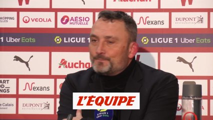 Haise : « Peut-être un match où on aurait mérité deux points » - Foot - L1 - Lens