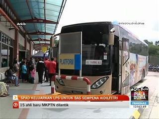 SPAD keluarkan LPS untuk bas tambahan sempena Aidilfitri