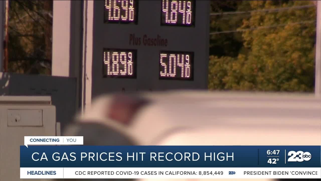 California Gas Prices Hit Record High video Dailymotion