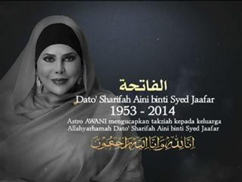 Perginya Biduanita Negara, Datuk Sharifah Aini