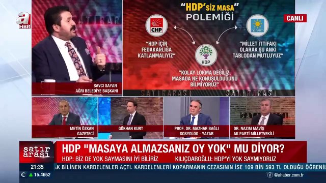 Savcı Sayan'dan 6'lı masaya HDP tepkisi! 'Kürtler üzerinde oyun oynamasınlar'