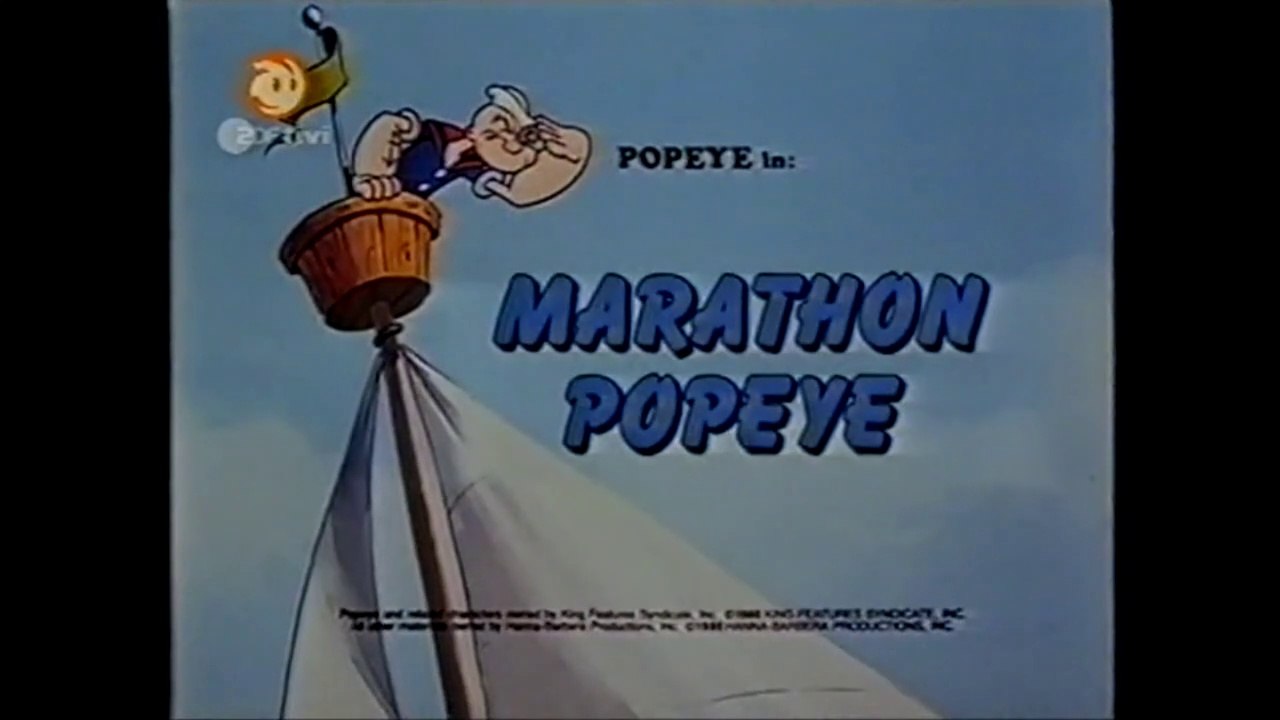Popeye, der Seefahrer - 30. Polly macht Ärger / Marathon-Popeye / Popeyes Highschoolzeit