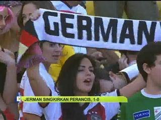 Jerman singkirkan Perancis, 1-0