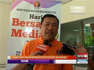 APMM nafi nelayan malaysia ditahan Indonesia