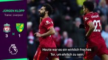 Klopp fasziniert von Salah-Rekord