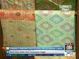 Songket, warisan tekstil eksklusif sepanjang zaman