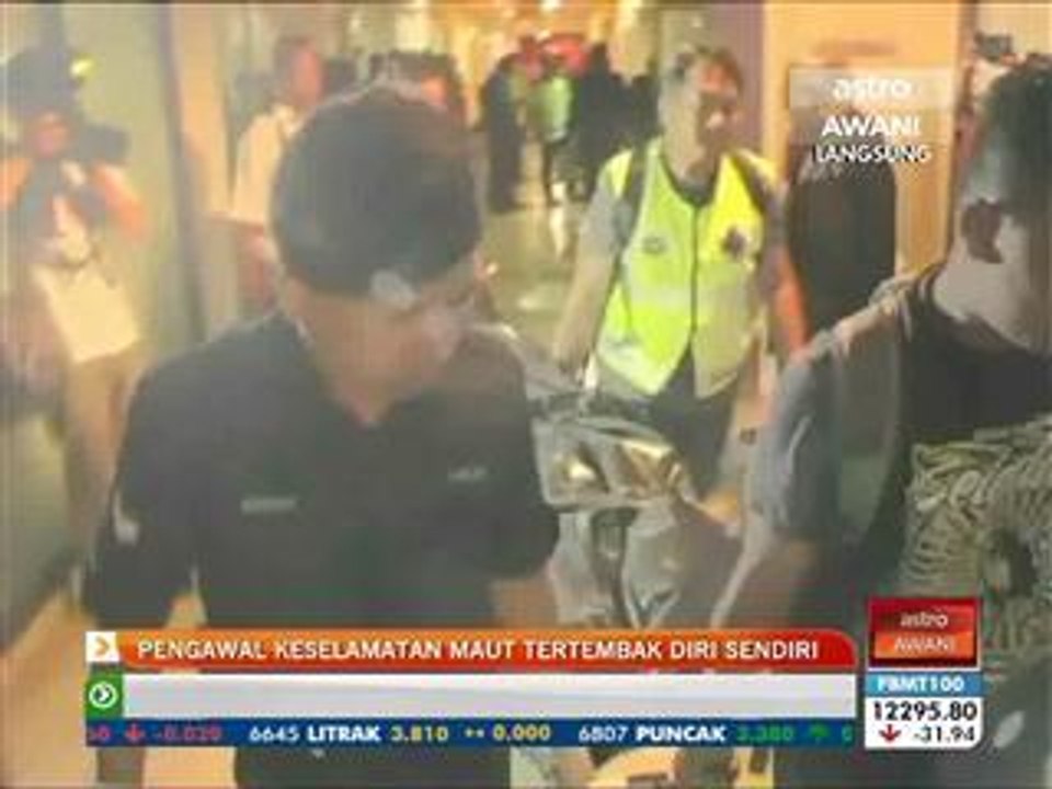 Pengawal keselamatan maut tertembak diri sendiri