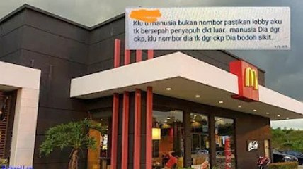 Panas isu pekerja OKU dituduh bodoh gara-gara jadual kerja... McDonald's tak boleh terima cara pengu