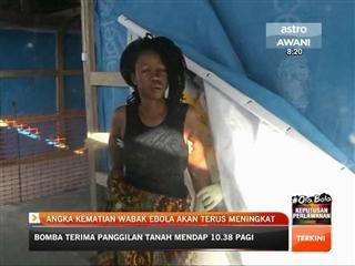 Angka kematian wabak Ebola terus meningkat
