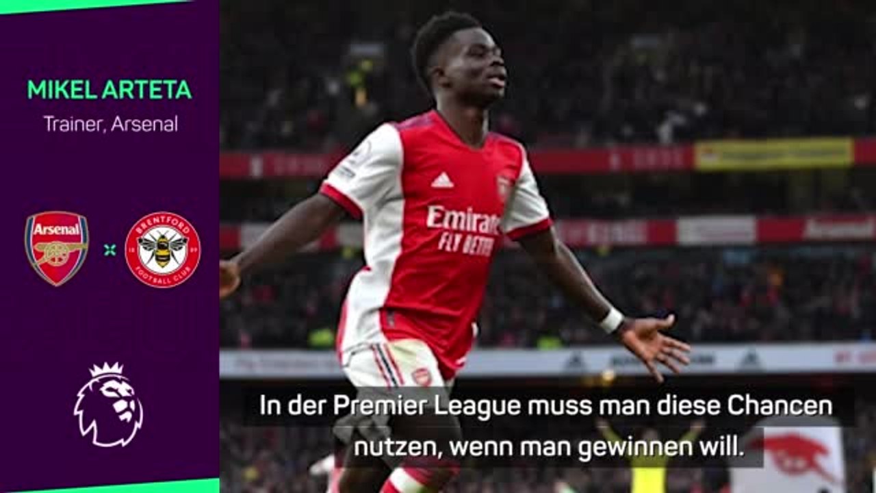 Arteta nach knappen Sieg: 'Sind zufrieden'