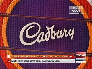 Strategi Cadbury untuk kembali yakinkan pengguna