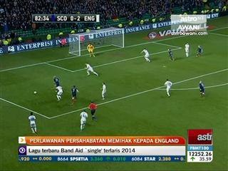 Perlawanan persahabatan memihak kepada England