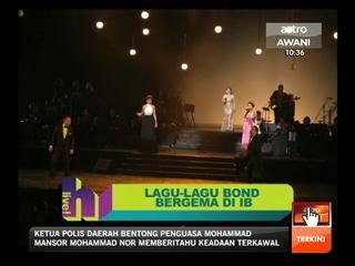 Lagu-lagu Bond bergema di Istana Budaya