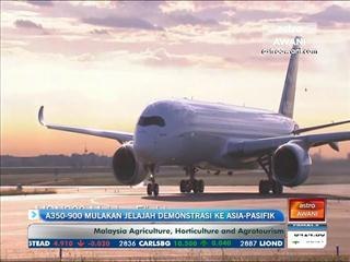 A350-900 mulakan jelajah demonstrasi ke Asia-Pasifik