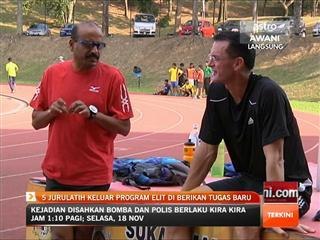 5 jurulatih keluar program elit diberikan tugas baru