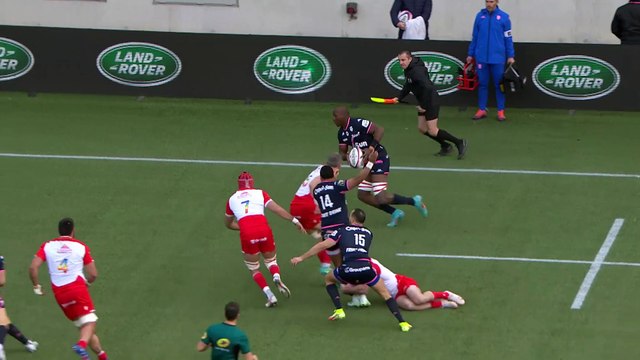 TOP 14 - Essai de Arthur COVILLE (SFP) - Stade Français Paris - Biarritz Olympique - J18 - Saison 2021/2022