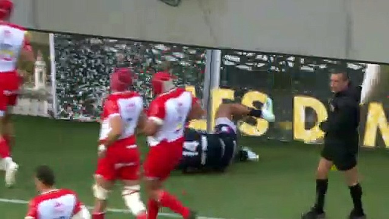 TOP 14 - Essai de Sefanaia NAIVALU 2 (SFP) - Stade Français Paris - Biarritz Olympique - J18 - Saison 2021/2022