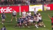 TOP 14 - Essai de Guilhem GUIRADO (MHR) - CA Brive - Montpellier Hérault Rugby - J18 - Saison 2021/2022