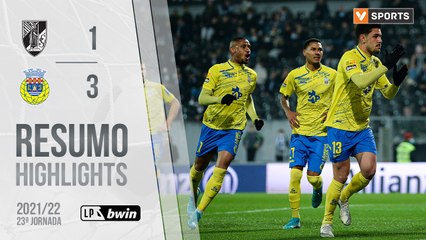 Highlights: Vitória SC 1-3 FC Arouca (Liga 21/22 #23)