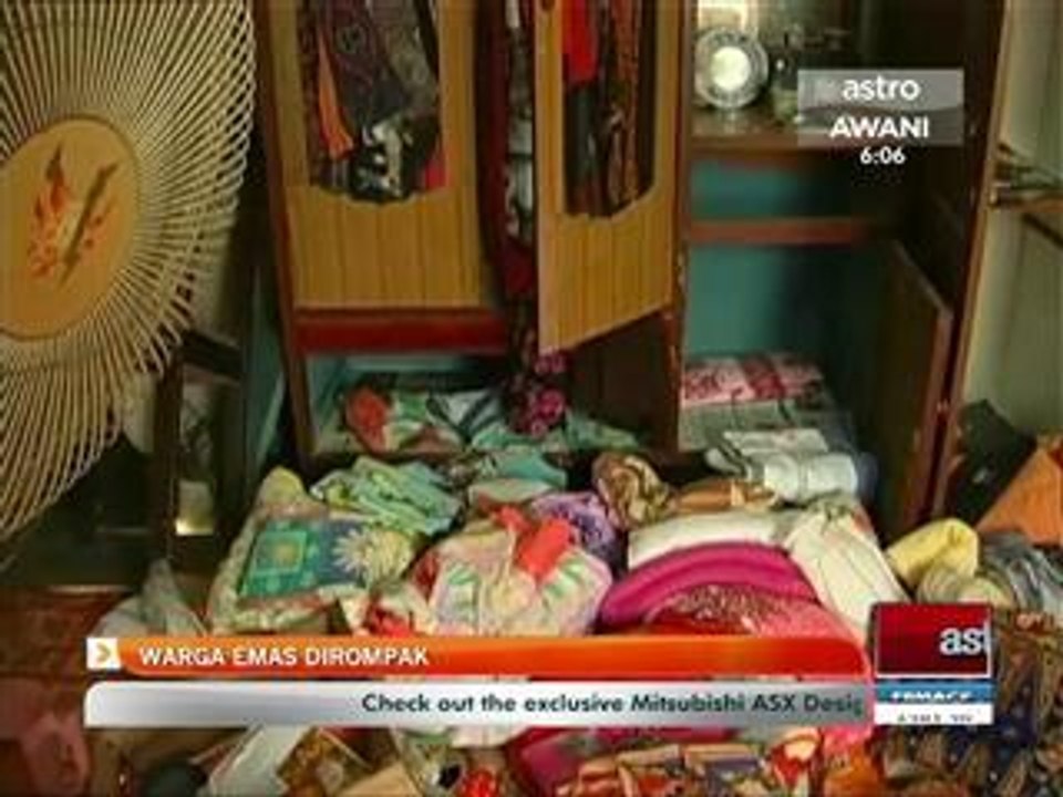Warga emas dirompak