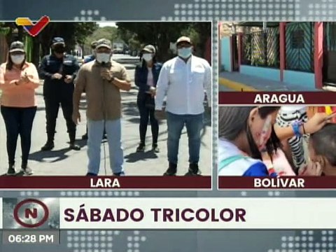 Sábado Tricolor| Familias de la parroquia Juan Bautista Rodríguez del edo. Lara fueron beneficiadas con la recuperación de fachadas