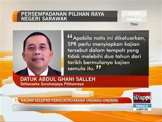 Kajian selepas penguatkuasaan undang-undang