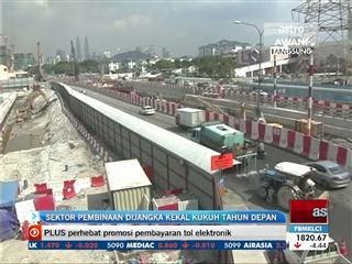 Sektor pembinaan dijangka kekal kukuh tahun depan