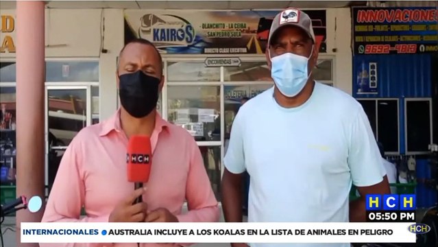 ¡A medio vapor! afluencia de pasajeros en la terminal de buses de Olanchito, Yoro