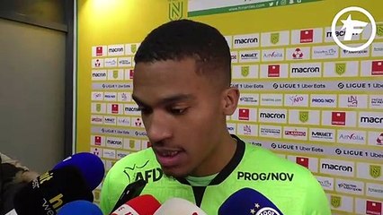 Alban Lafont savoure sa prestation face au PSG