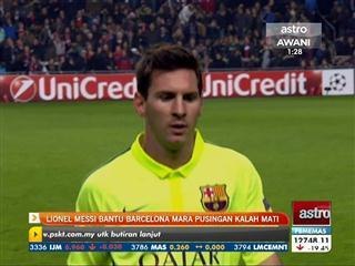 Lionel Messi bantu Bercelona mara pusingan kalah mati