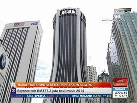 Bakal haji diminta kemas kini akaun segera