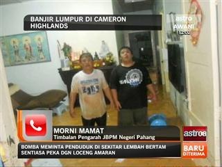 Banjir lumpur di Cameron Highlands