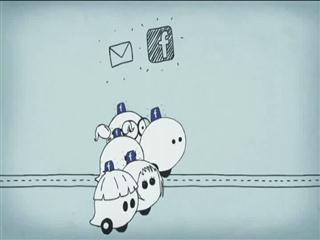 Suara penyampai Hitz FM, Ean Nasrun dalam aplikasi Waze