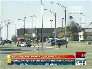 Nahas pesawat ringan, 4 dilaporkan maut