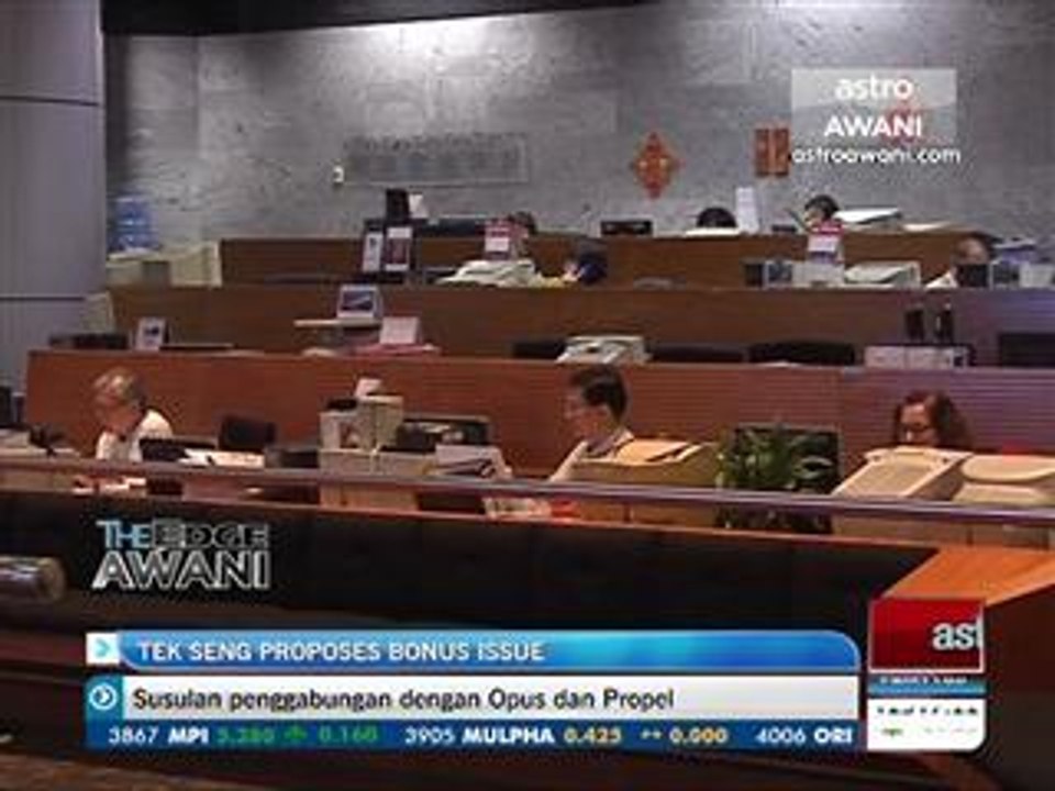 Tek Seng proposes bonus issue