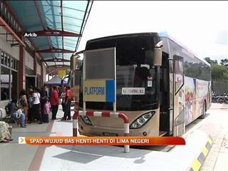 SPAD wujud bas henti-henti di lima negeri