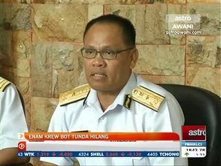 Enam hilang satu selamat kapal langgar bot tunda