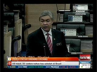 Perlu patuh undang-undang - Zahid Hamidi