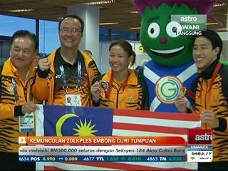 Kemunculan Zolkples Embong curi tumpuan