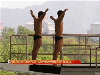 Zhuliang tetap puas hati pencapaian di GP Terjun FINA