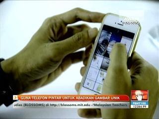Guna telefon pintar untuk abadikan gambar unik