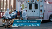 En 24 horas, México reporta 470 muertes y 19 mil 857 nuevos contagios de Covid-19